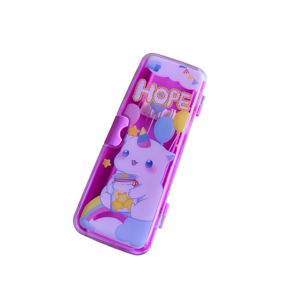 

PENCIL CASE / LEPAK PENSIL TEMPAT PENSIL FULL SET GUNTING PENGGARIS DLL