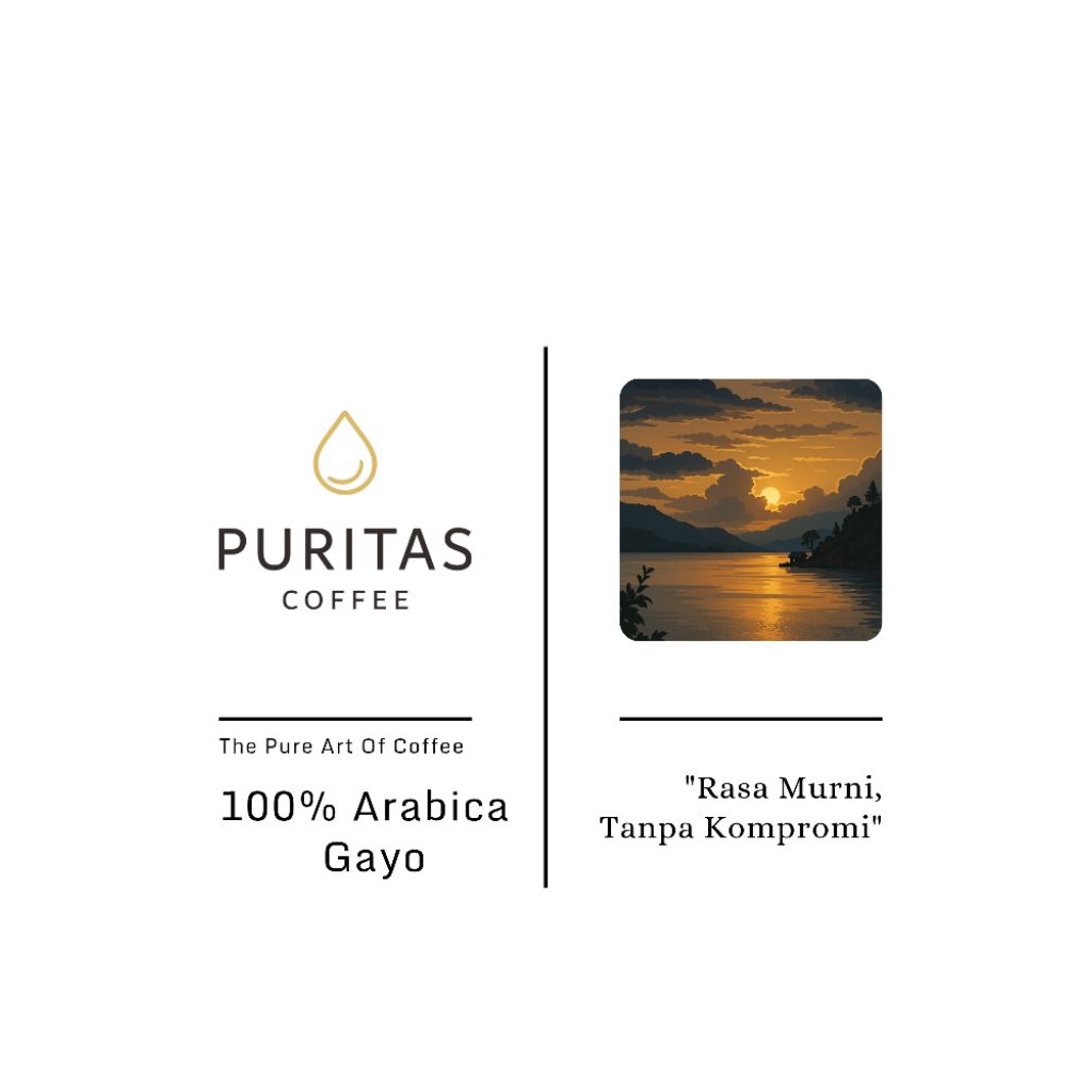 

Coffee For Espresso Base | Puritas Coffee - Kopi Arabika Gayo 100% - Roast Bean