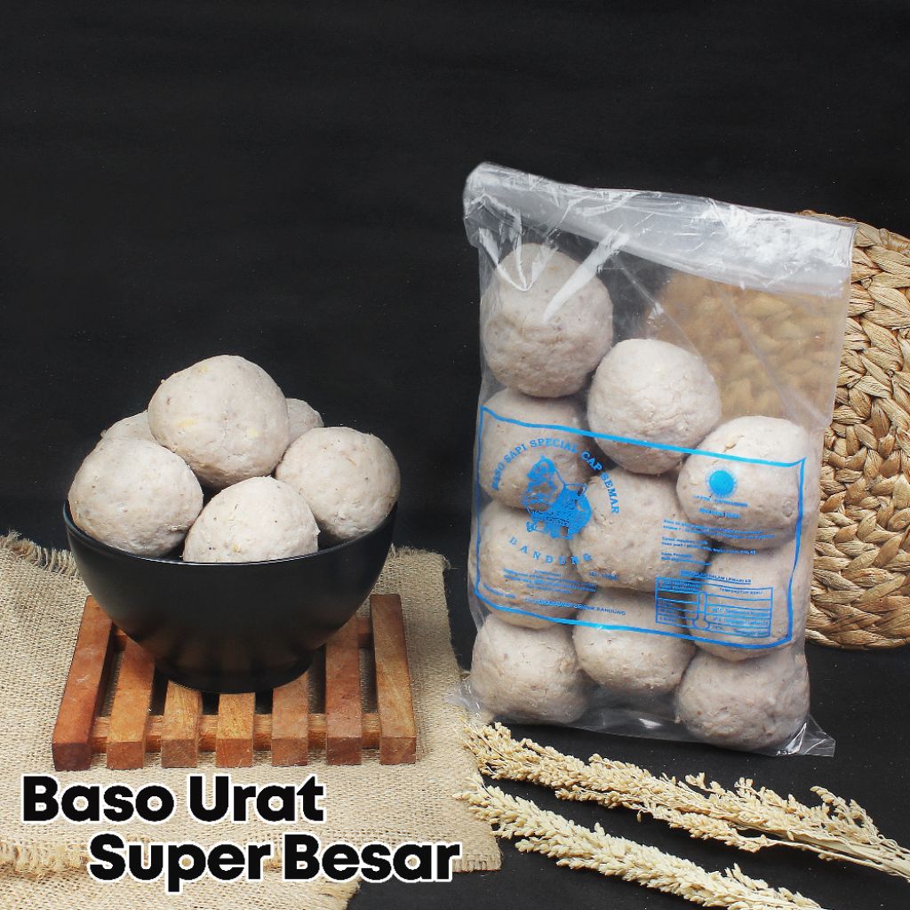 

Bakso Sapi Urat Special Cap SEMAR ukuran besar isi 10 paling nikmat dikelasnya fb