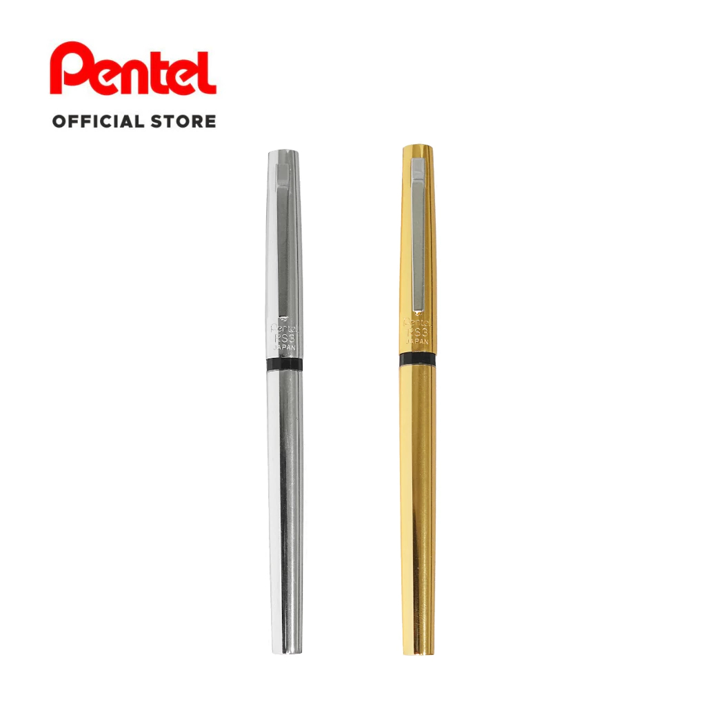 PENTEL Ballpoint RS-3 Rolling Writer