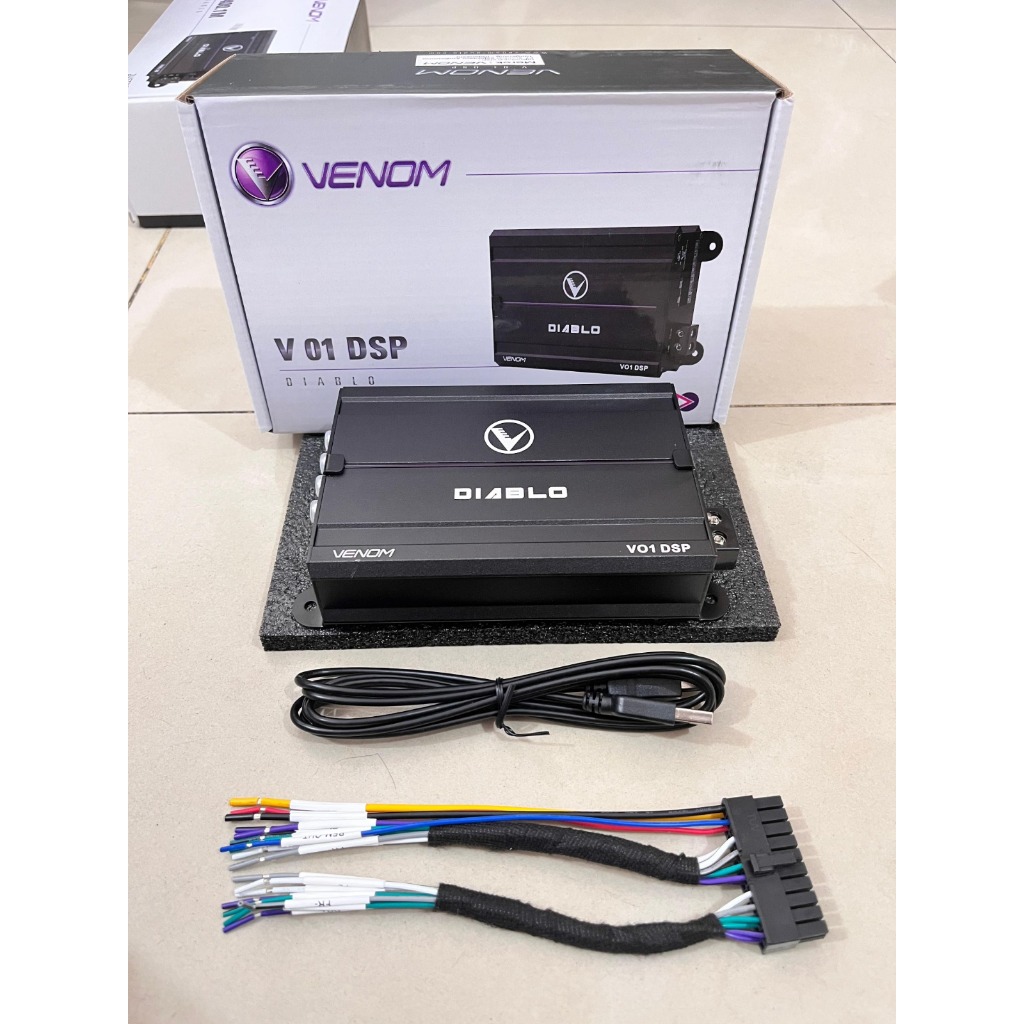 DSP Venom V 01 Dsp 6 Channel Processor Venom Diablo V 01 DSP