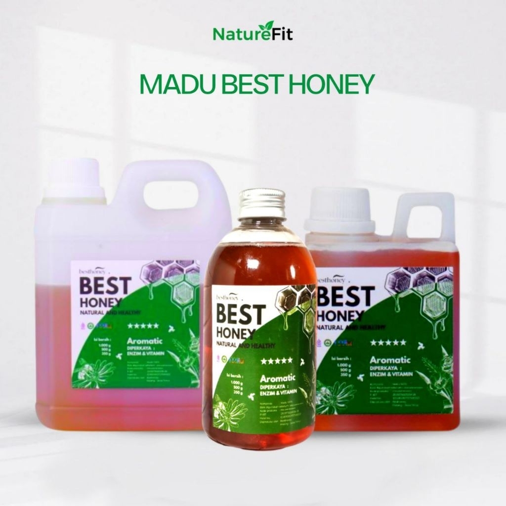 

Best Honey - Madu Asli 100% - Madu Murni - Madu Multiflora Original Natural