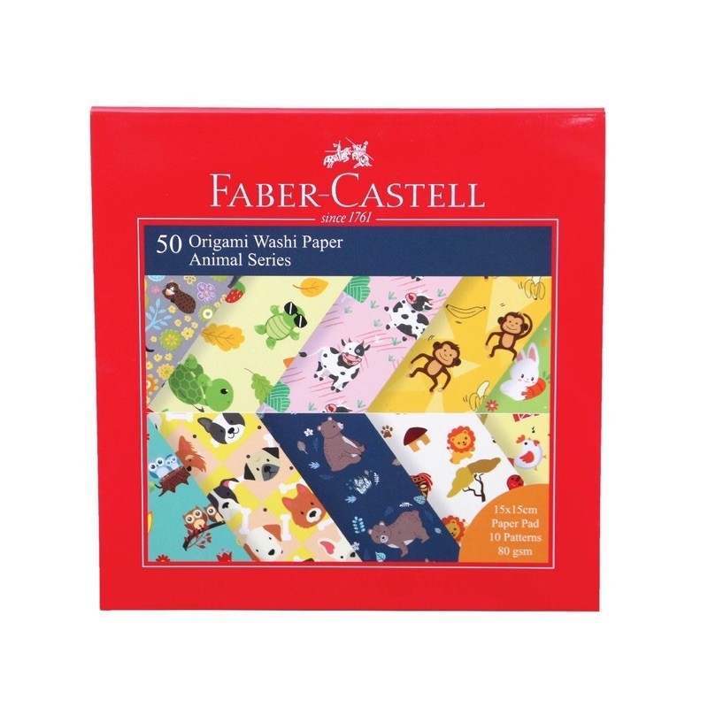 

FABER CASTEL ORIGAMI WASHI PAPER ANIMAL 171516