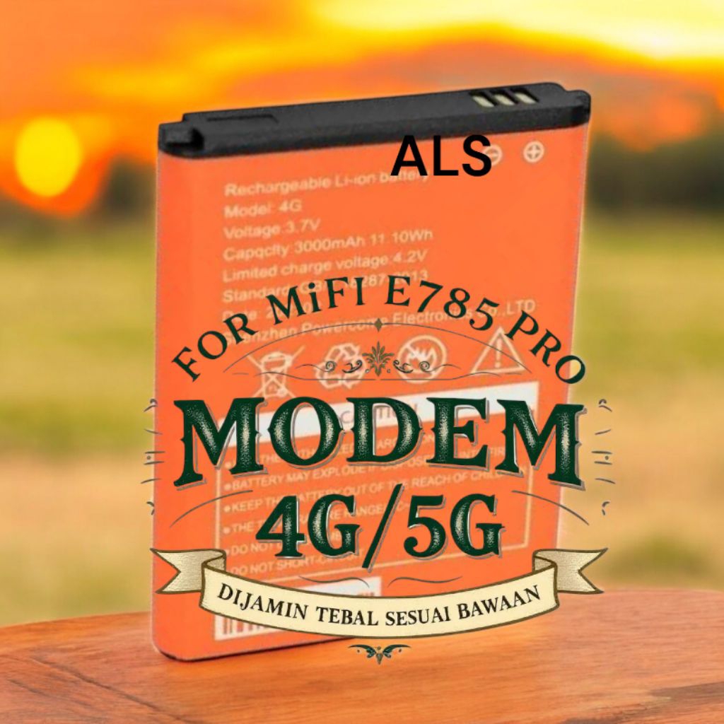 Batre 4G For Modem E 5785 Pro Wifi 4G Lte E5785 Pro Batrai bb Baterai Baterry