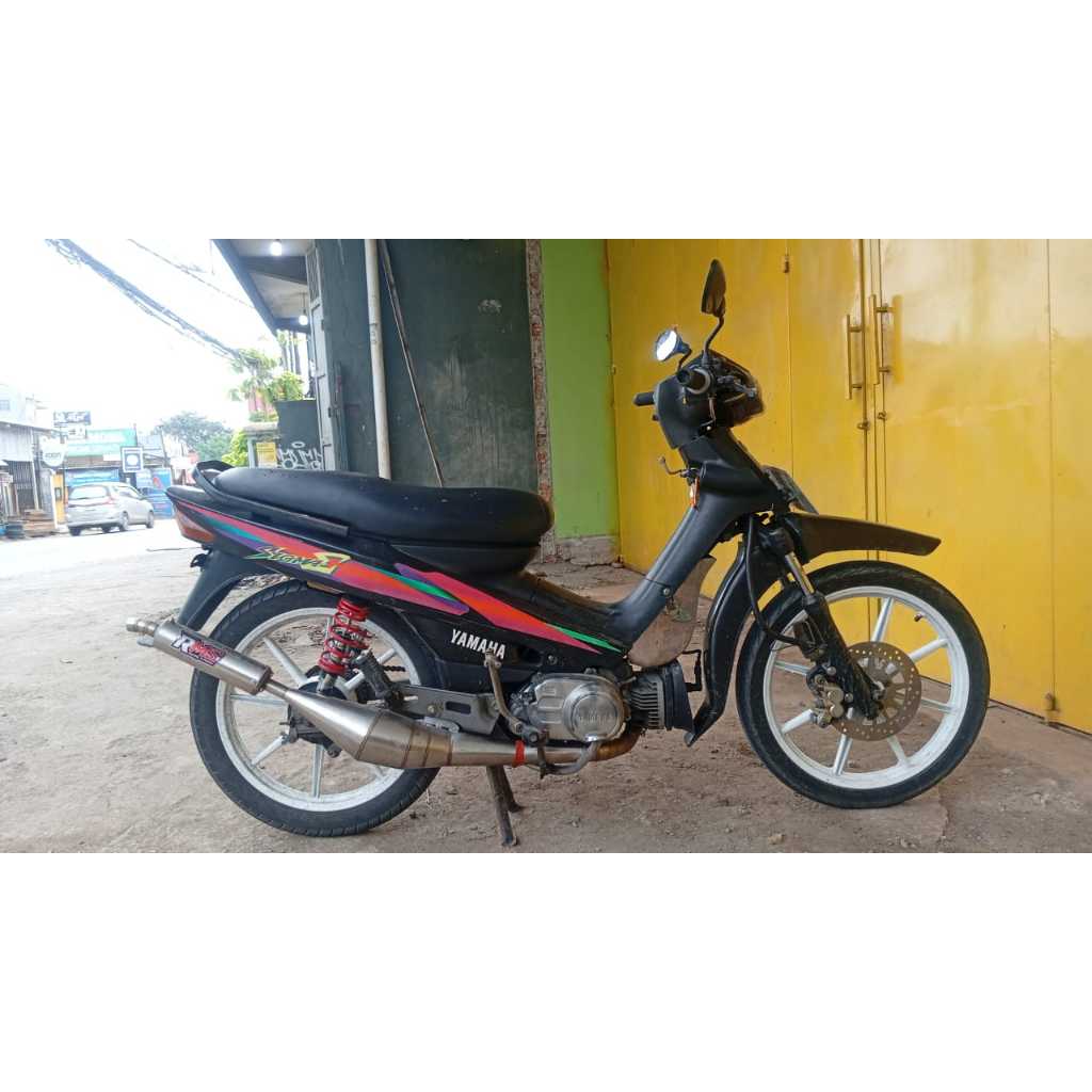 Knalpot Standar samping motor yamaha sigma - rcb - ahm by RMS Racing