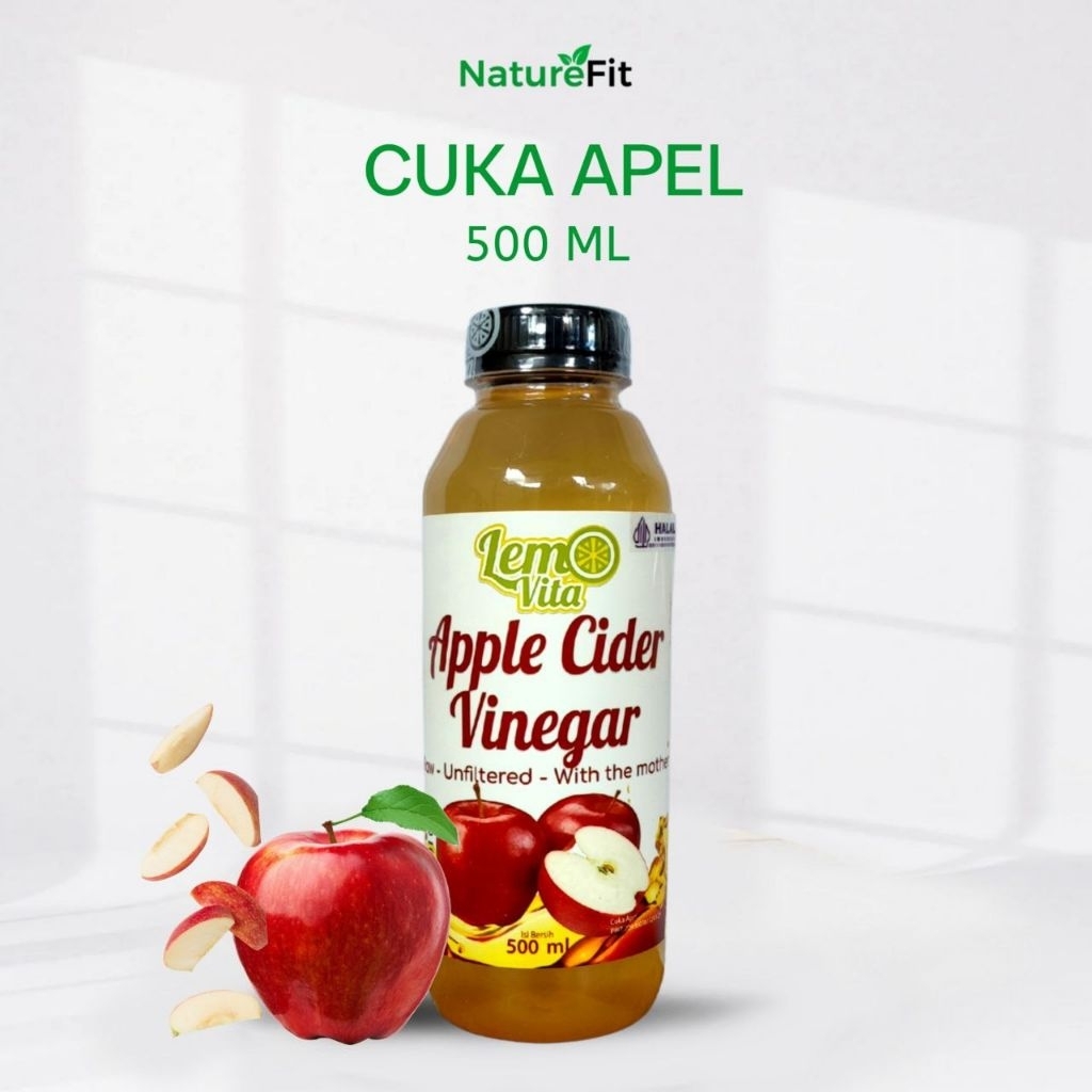 

Cuka Apel Lemovita Premium With Mother | Apple Cider Vinegar