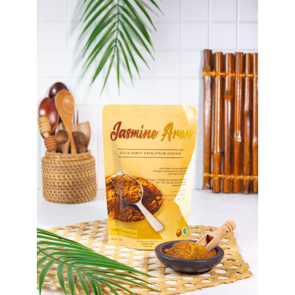 

GULA SEMUT AREN jasmine aren premium 250 gram MURNI DAN ASLI