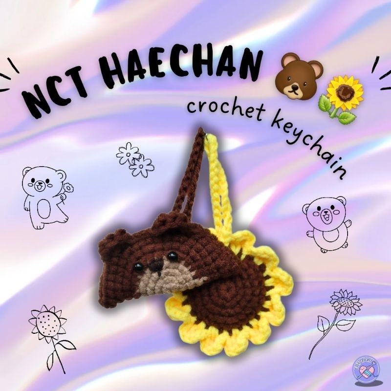 [PO] NCT Haechan Crochet Keychain | Gantungan Rajut