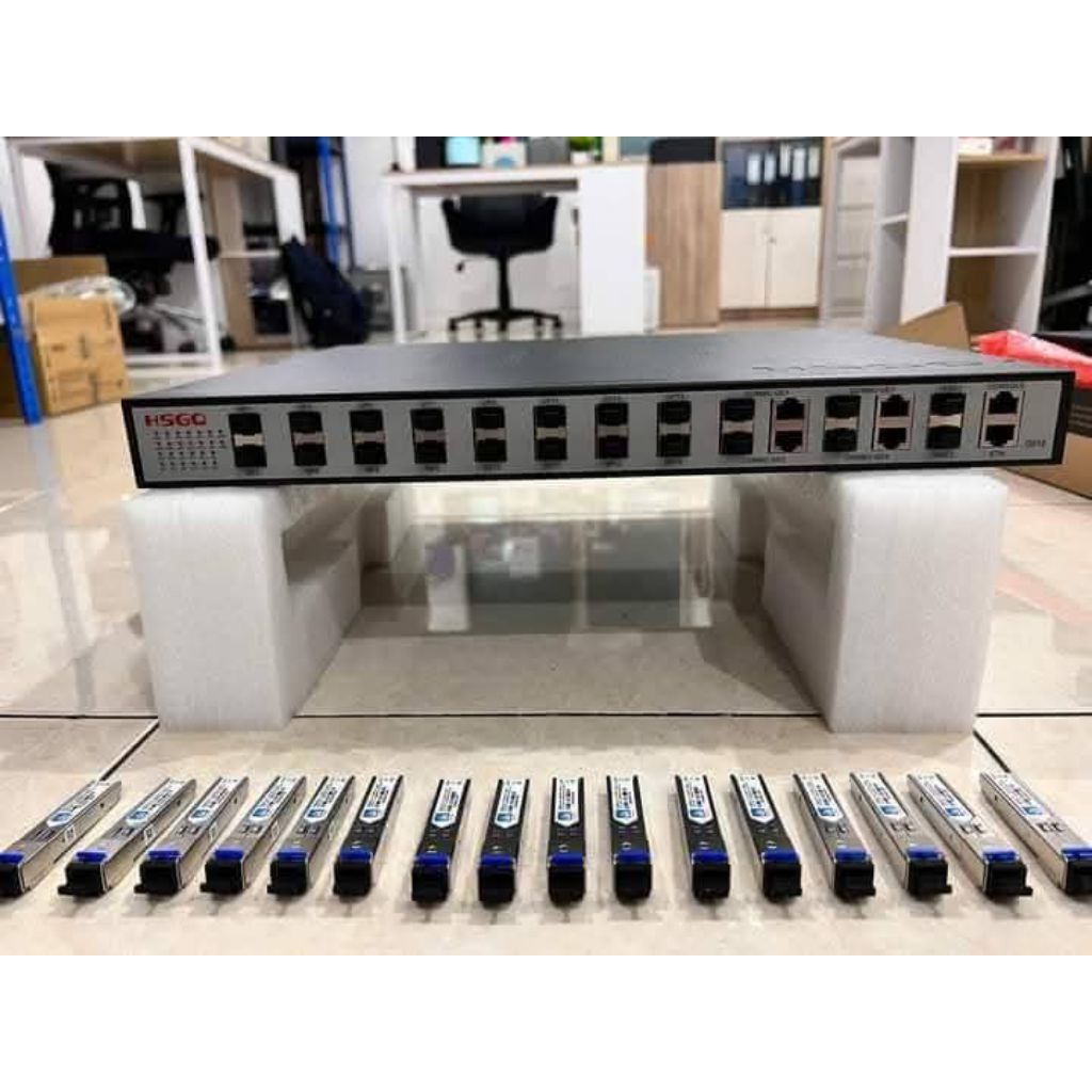 OLT HSGQ GPON 16 PORT G016ID UPLINK 10G 128 USER PER PORT