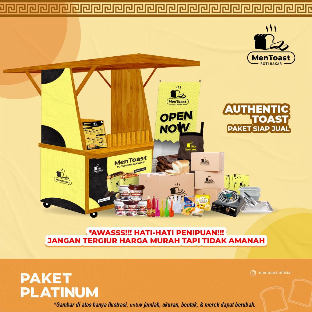 

Paket Usaha Makanan Terlengkap dan Terlaris - Paket Platinum