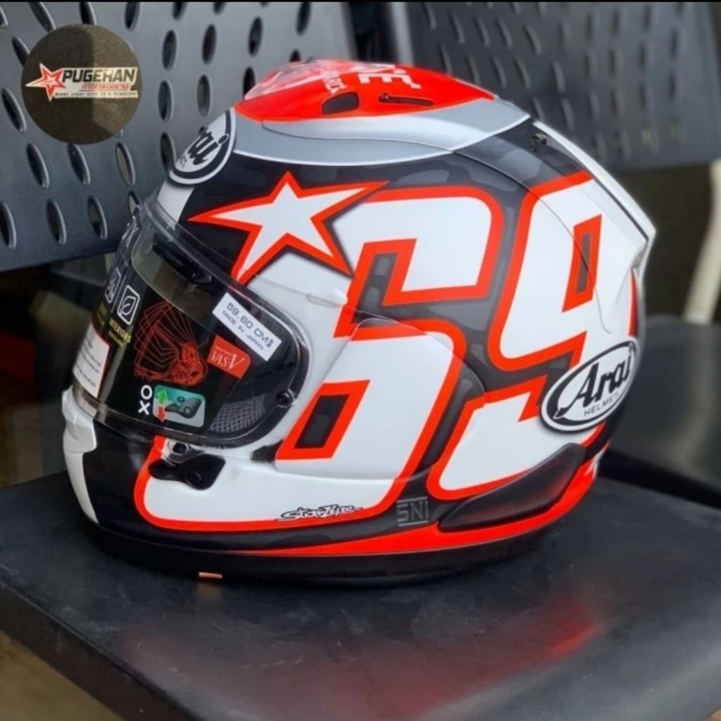 HELM RX-7X RX7X HAYDEN RESET MADE IN JAPAN