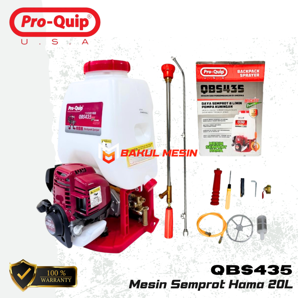 ProQuip QBS435 Mesin Semprot Hama Bensin Sprayer 20L QBS 435