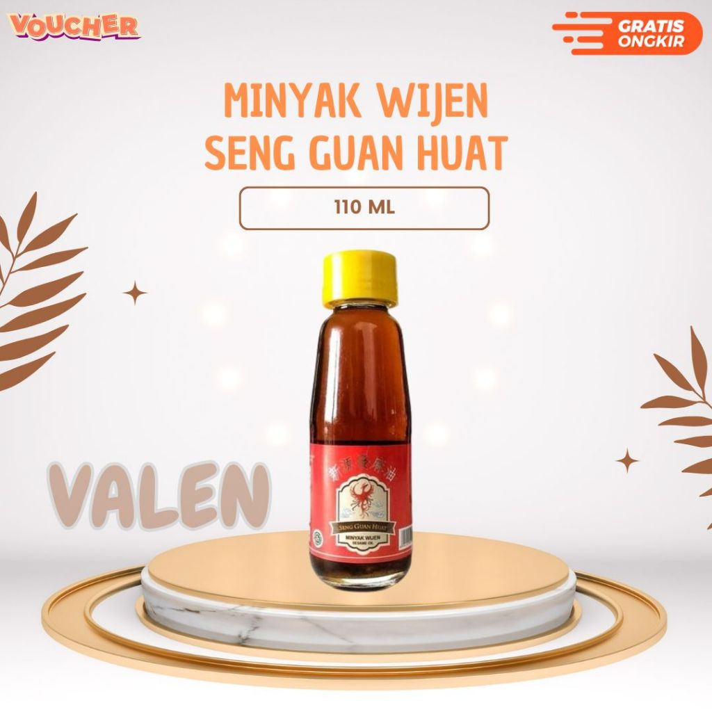 

Minyak Wijen Seng Guan Huat 110ml / Sesame Oil