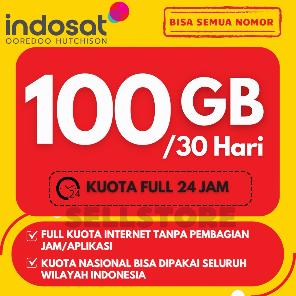 KUOTA MURAH PAKET INTERNET INDOSAT FREEDOM INTERNET 100GB 50GB 40GB 15GB 10GB 5GB FULL KUOTA UTAMA T