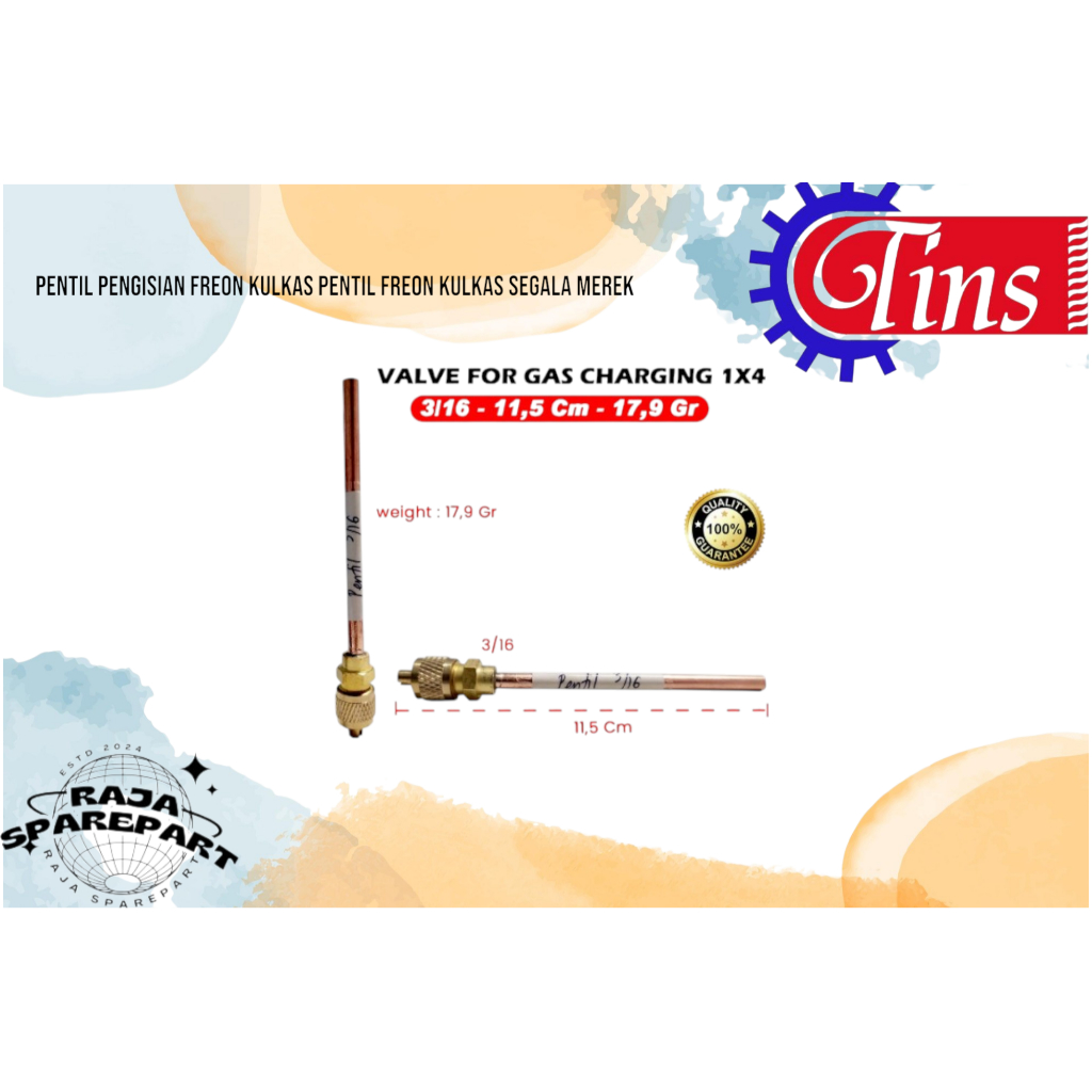 PENTIL PENGISIAN FREON KULKAS PENTIL FREON KULKAS SEGALA MEREK