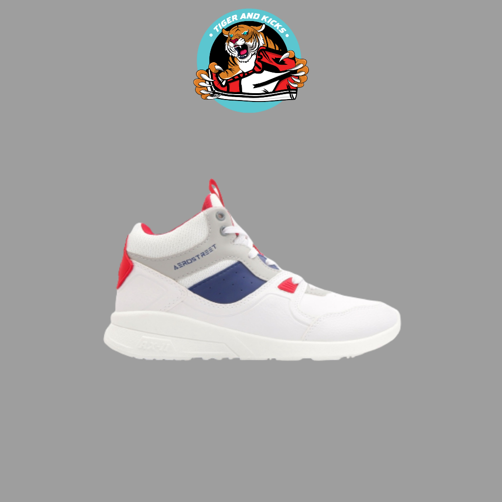 Aerostreet Dunk Putih Merah Biru - Sepatu Aerostreet