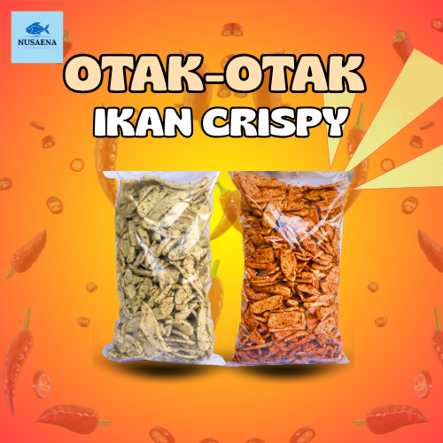 

Otak Otak Ikan Krispy Renyah dan Gurih Pedas Original Daun Jeruk 1kg 500gram 250gram