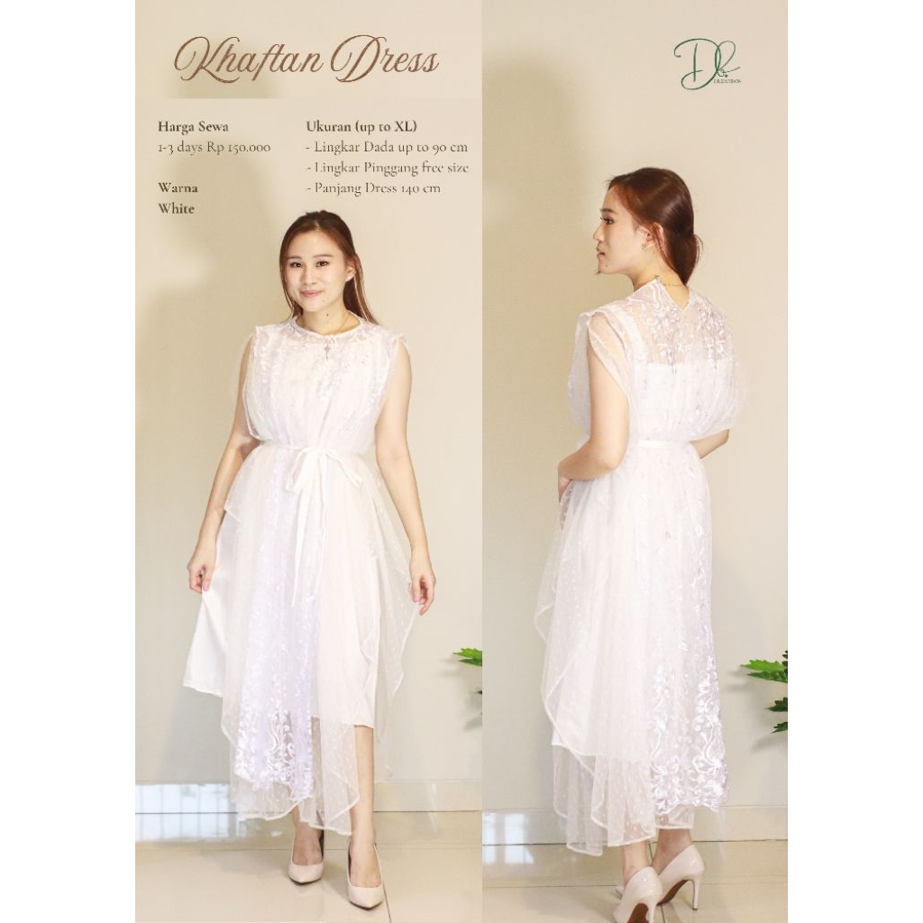 (RENT/SEWA) Khaftan Dress - Dress Pesta - Dress Prewedding