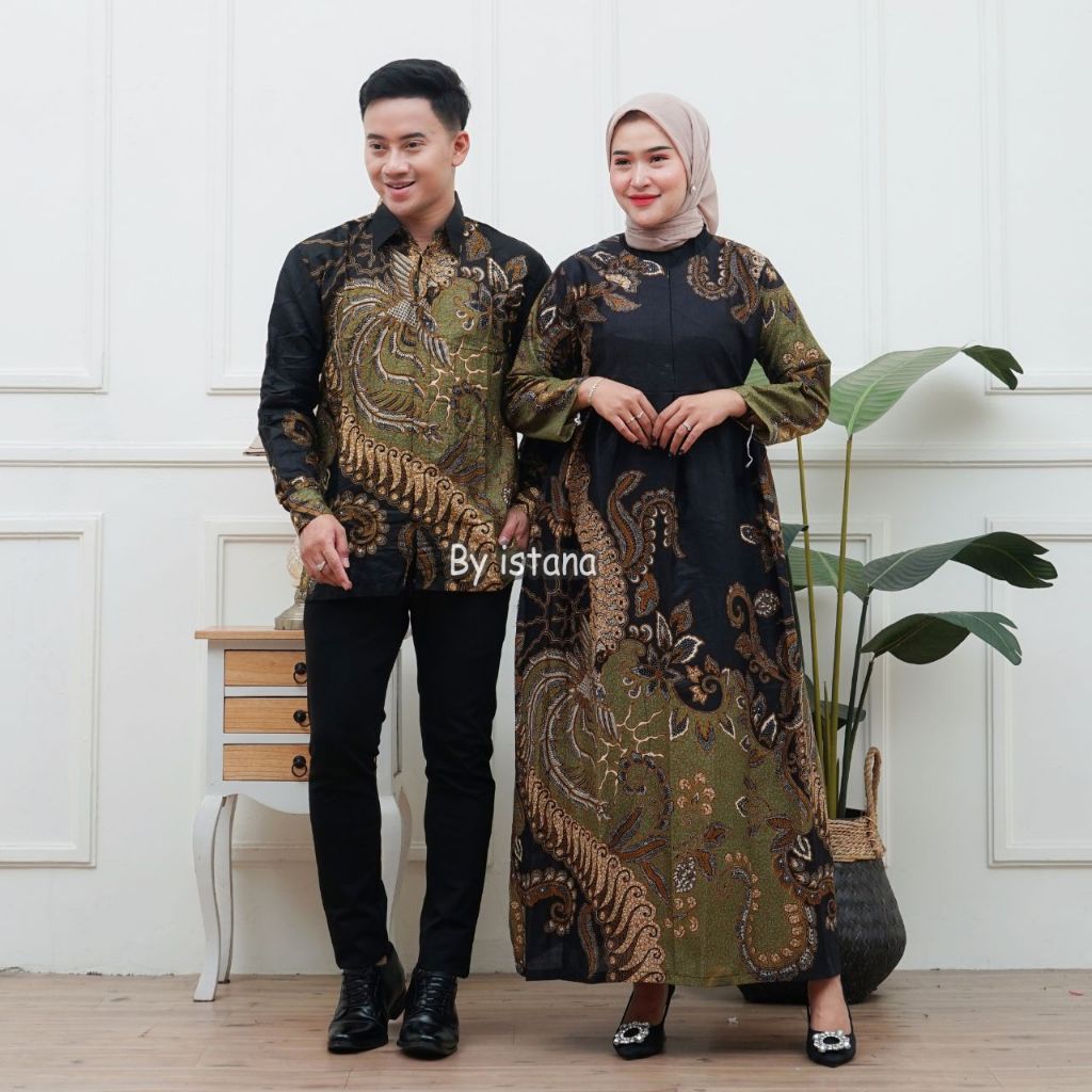 Ariefa Batik - Batik Couple | Batik Couple Modern | Couple Batik | Gamis | Batik Couple Gamis
