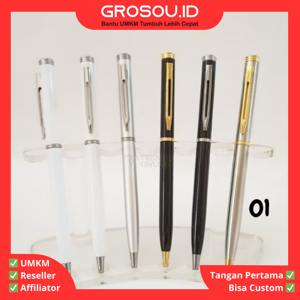 

GROSOU.ID Pulpen Promosi | Pulpen Custom Souvenir Perusahaan - Exclusive Grafir
