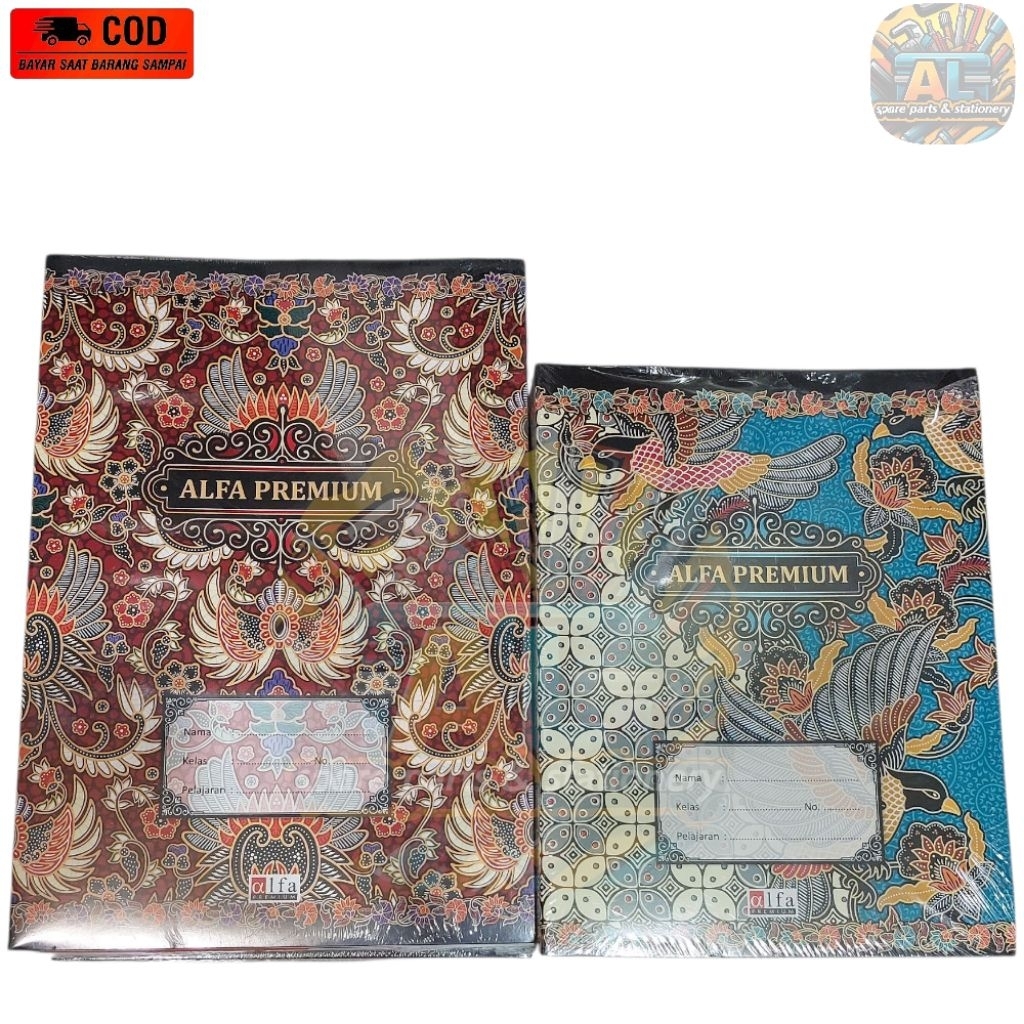 

Buku tulis alfa 36 42 lembar ukuran boxy 38 58 ukuran Quarto 1pak