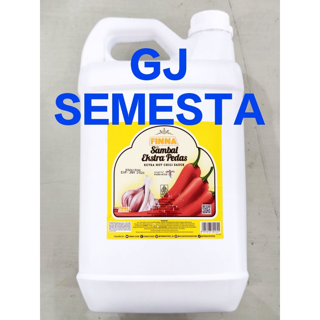 

Finna Sambal Extra Pedas 5.5Kg