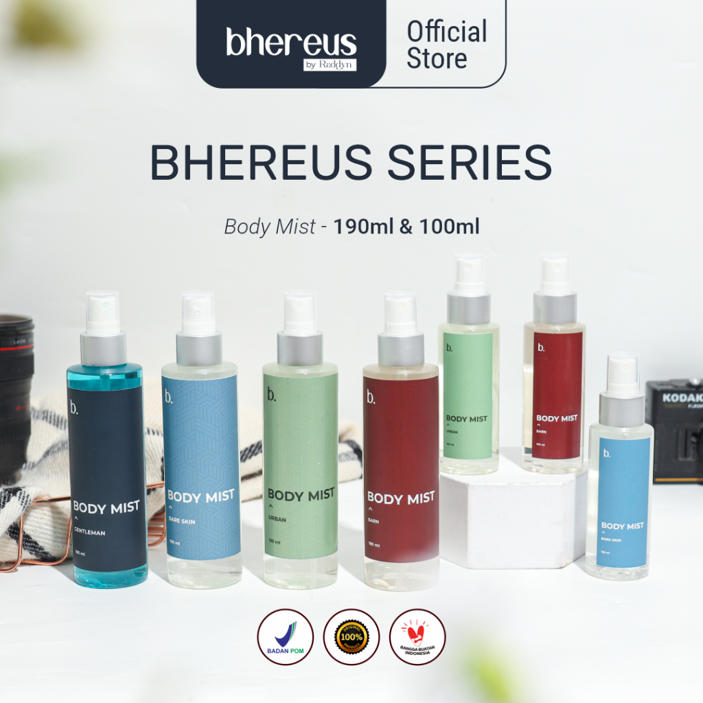 BHEREUS BY RADDYN - Body Mist - Fragrance - Pria - Unisex