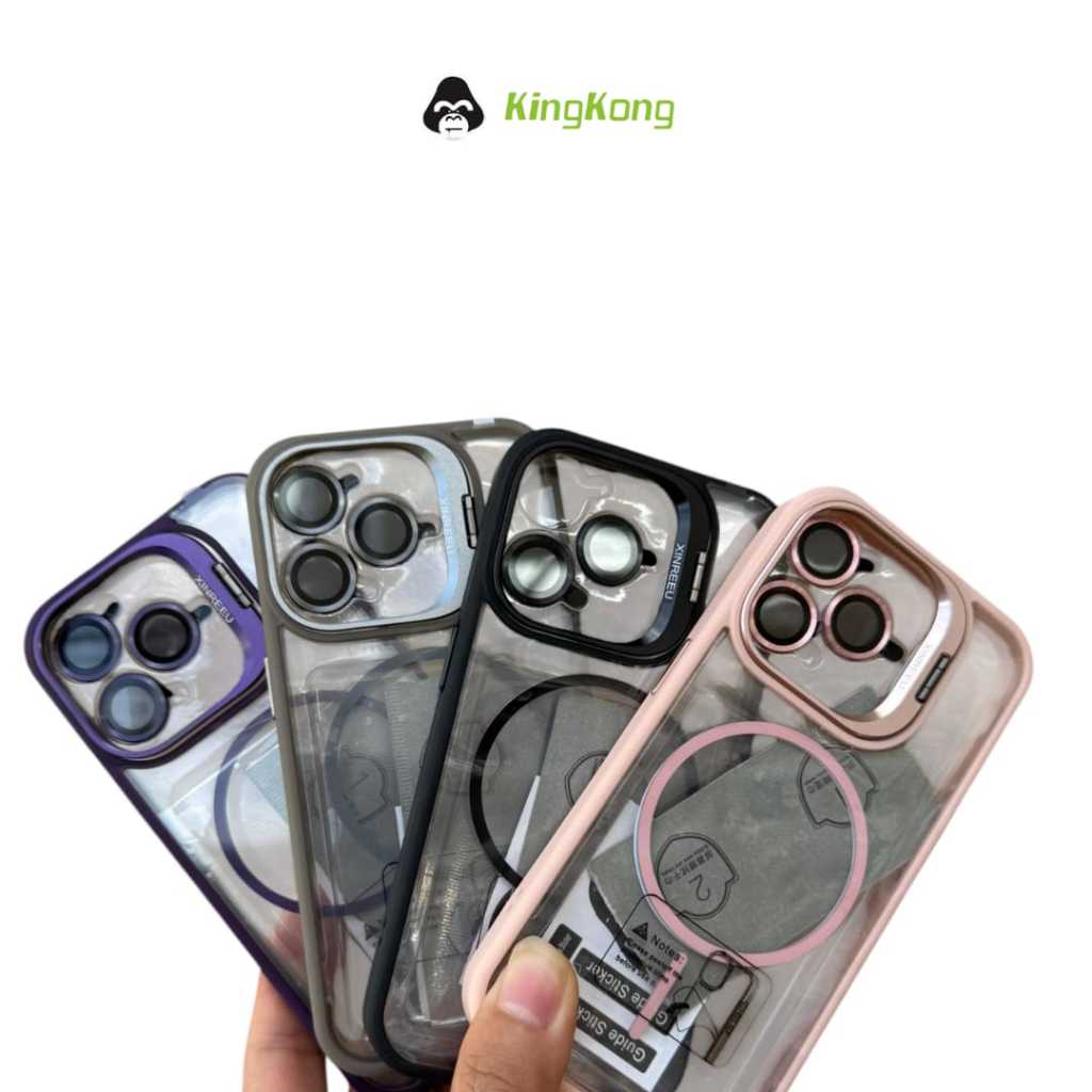 KINGKONG - Case Slim thin Magsafe List Color wireless plating for Iphone