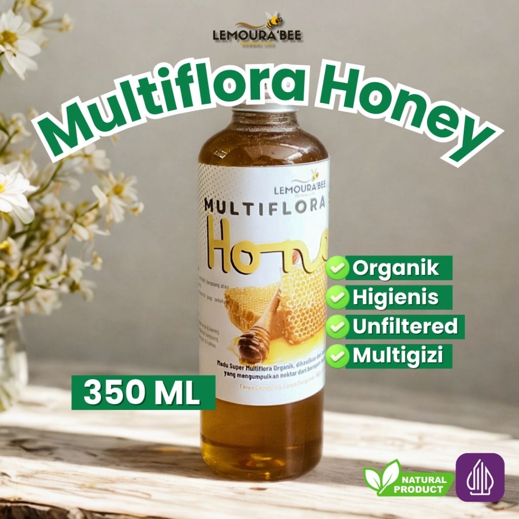 

MADU SUPER MULTIFLORA 100% MURNI/GRADE A MADU MURNI ALAMI/MADU MULTIBUNGA ASLI INDONESIA/SUPERFOOD ALAMI/MADU PENINGKAT IMUNITAS/SUPLEMEN HERBAL ALAMI/MADU ENERGI ALAMI/SARAPAN SEHAT ALAMI/MADU MULTIFLORA UNTUK KESEHATAN/MADU ANTI OKSIDAN ALAMI/MADU MURNI