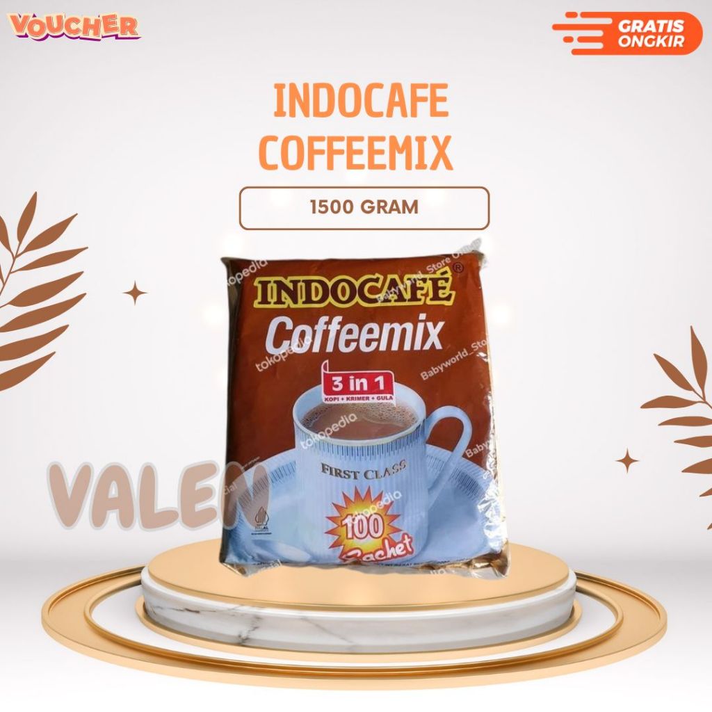 

Indocafe Coffeemix 3In1 100 Sachets Halal