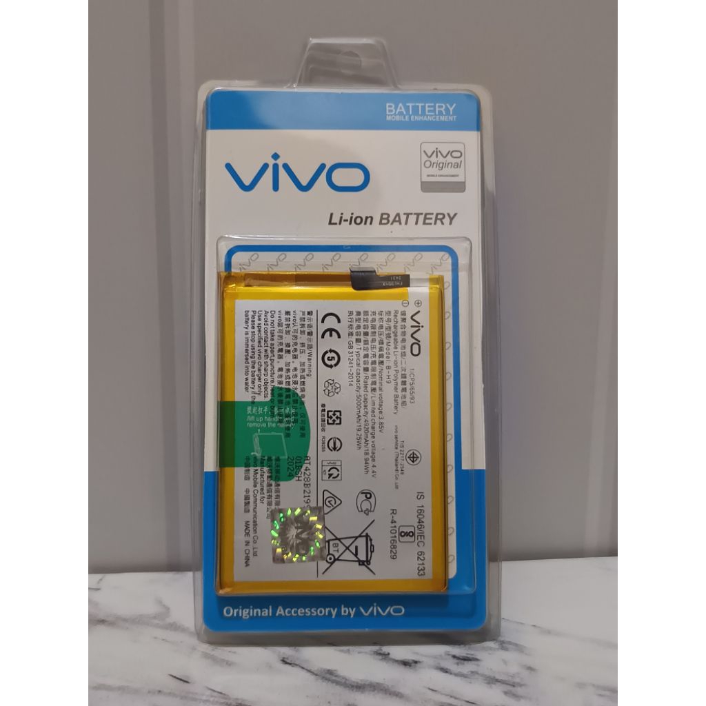 BATREI BATREY HP VIVO Y19 KODE MODEL  B-H9 ORIGINAL VIVO