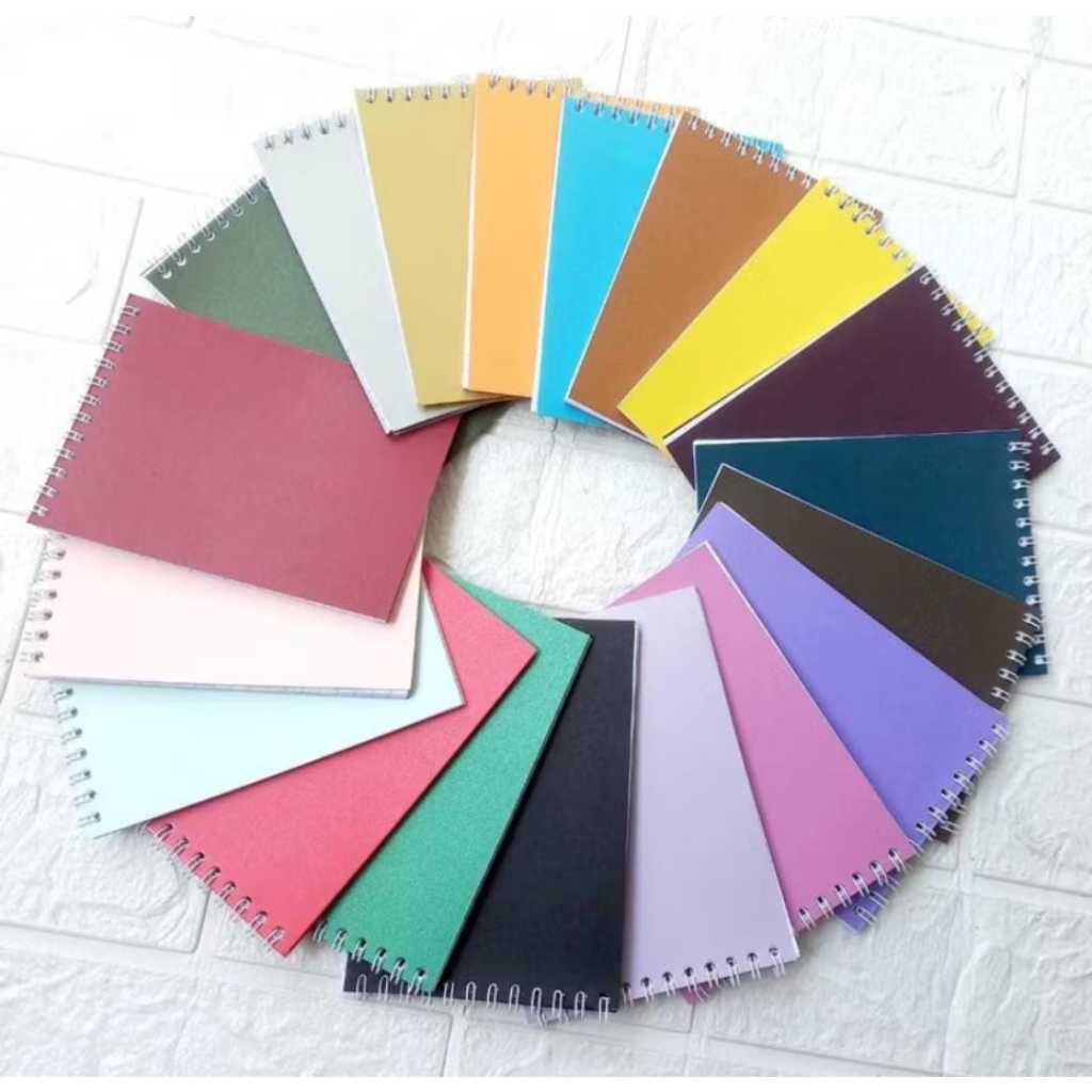 

Notes Spiral Colourfull Notebook Cover Warna Notes A6 Polos