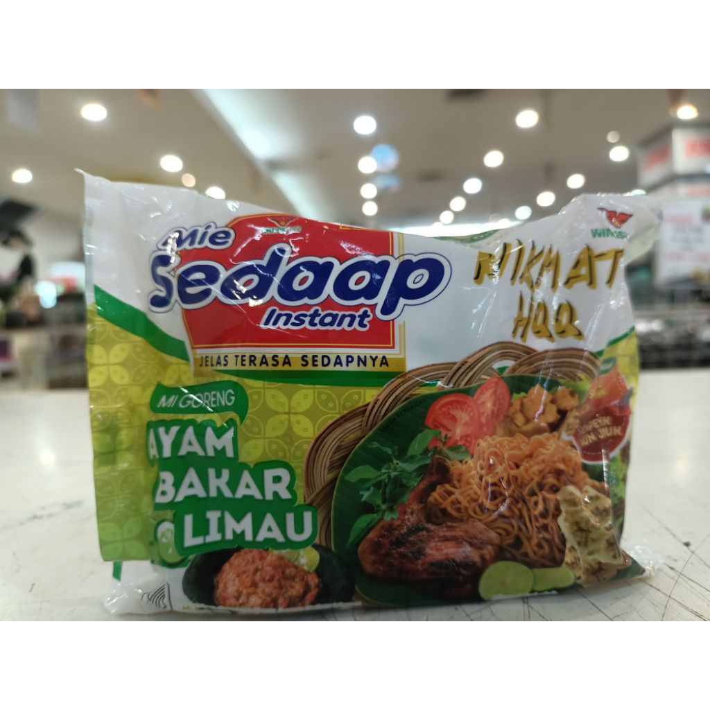 

MIE SEDAAP AYAM BAKAR LIMAU NIKMAT HQQ