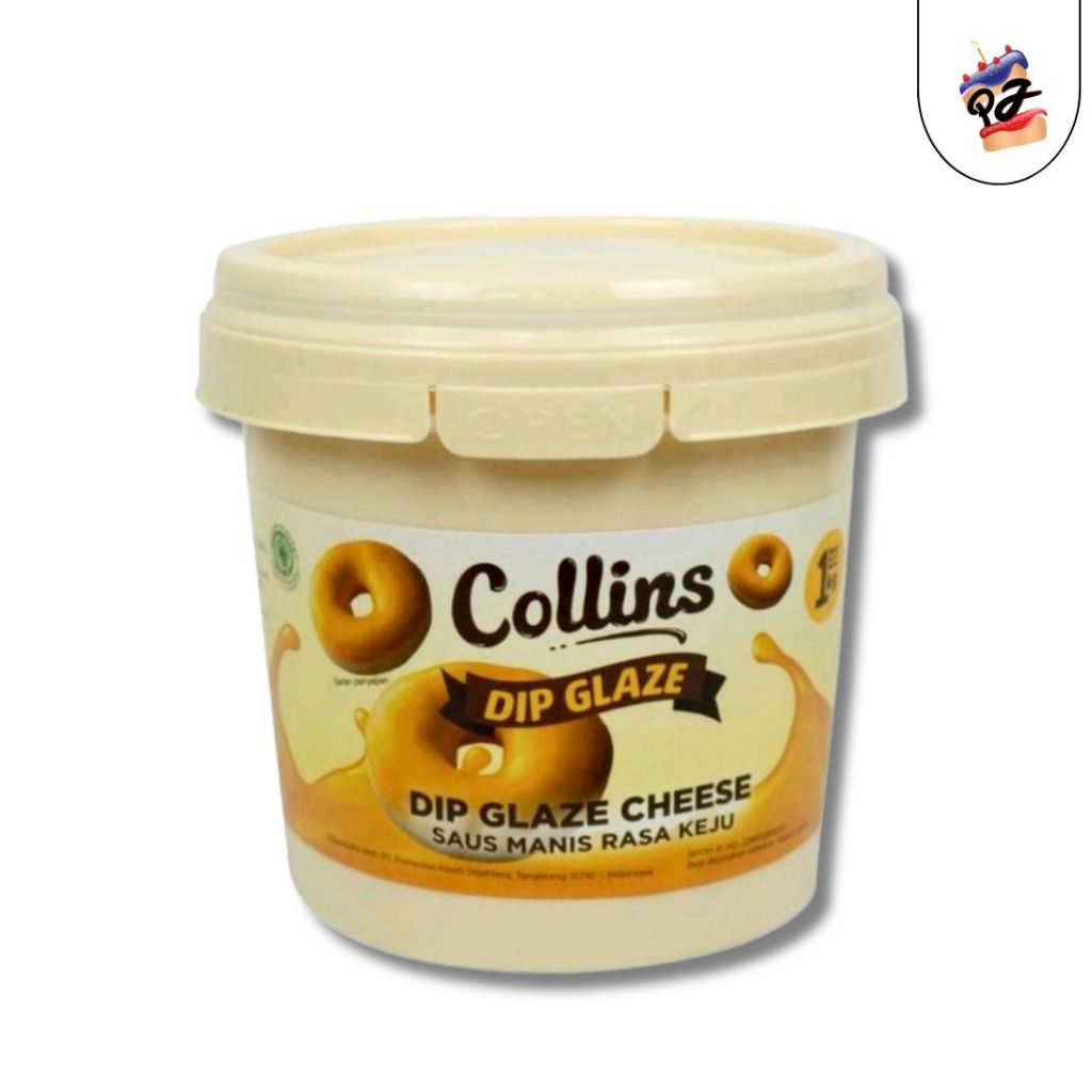 

GLAZE COLLINS CHEESE 1 KG / DIP GLAZE