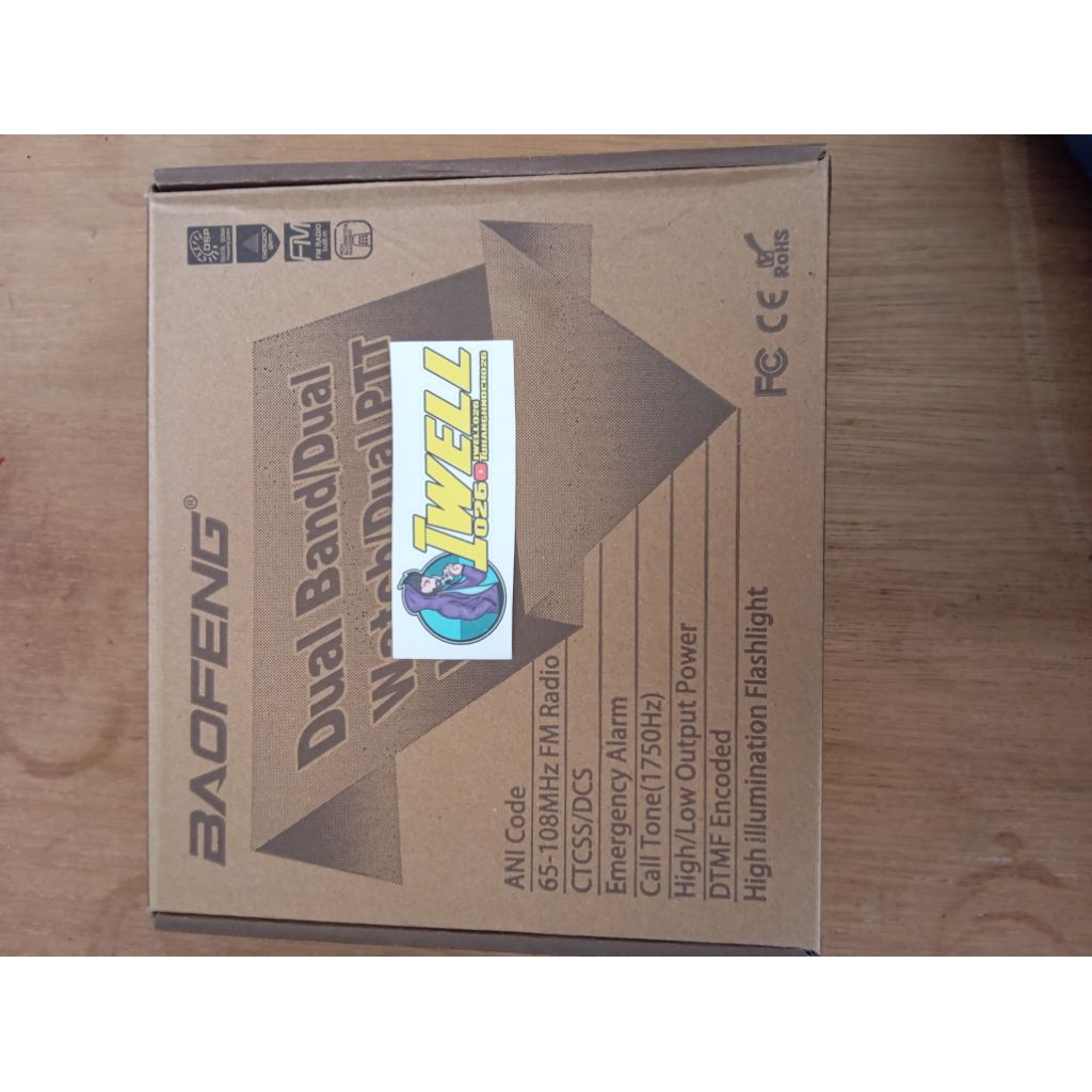 HT BOAFENG UV 82 DUAL BAND UHV VHF