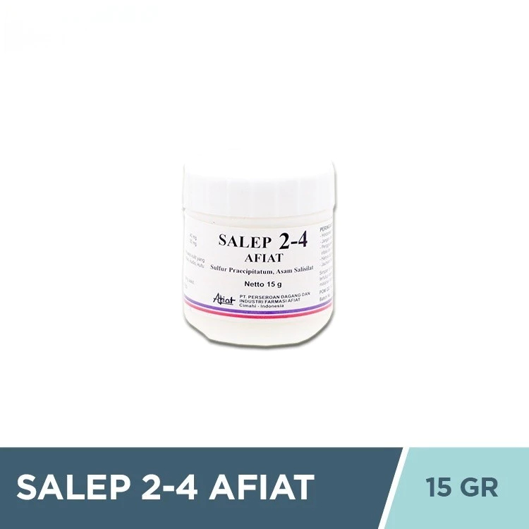 Salep 2-4 Afiat 30 gr / Salep 24 afiat/ salep 2-4 afiat 15 gr/ Salep Kulit untuk Kudis, jamur Salep 