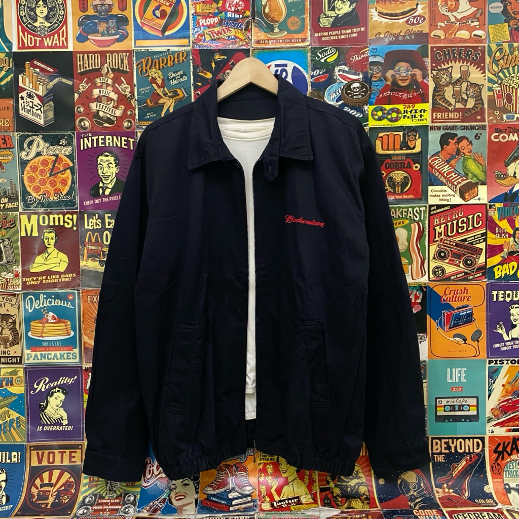 Jaket budweiser size XL