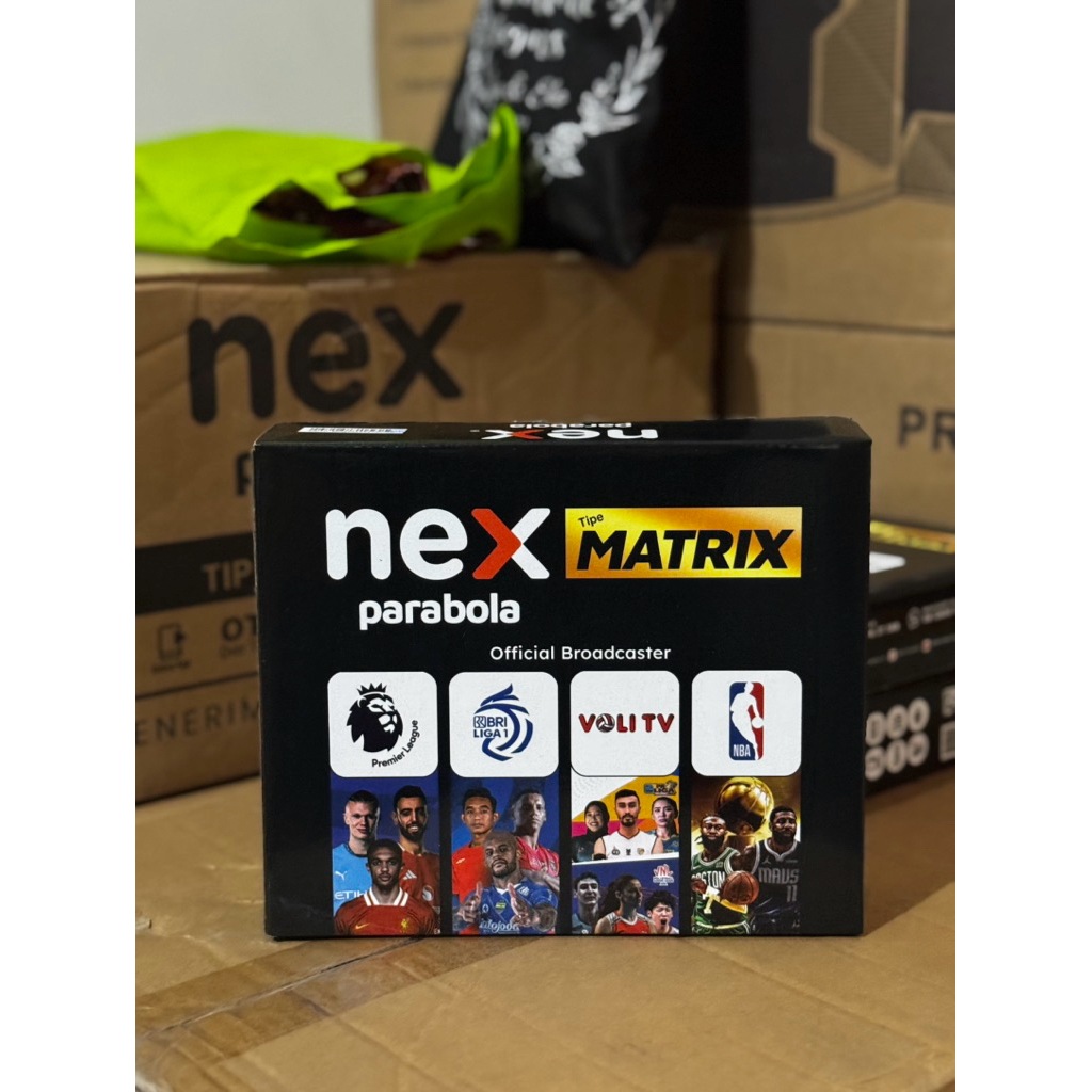 Nex Parabola Hitam Tipe Matrix – Receiver TV Satelit