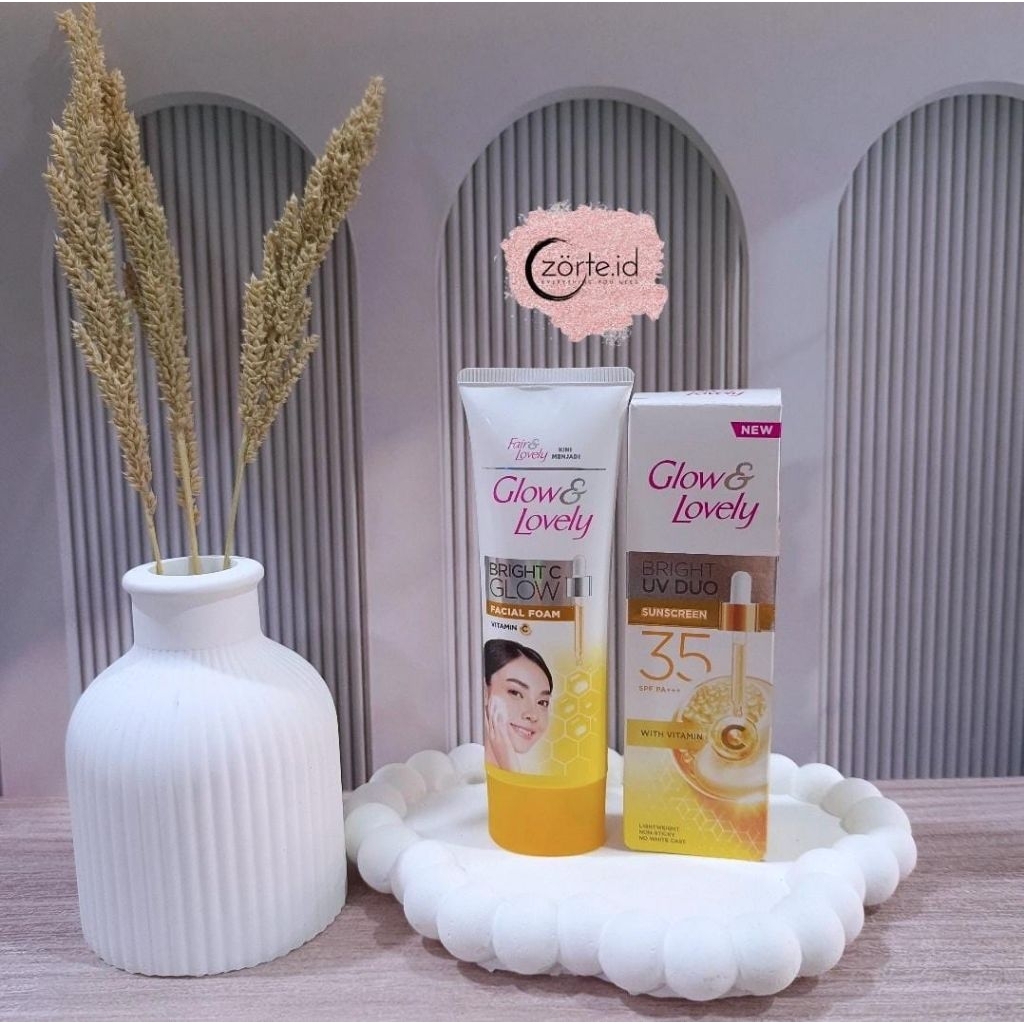 [ GLOW & LOVELY ] Paket Hemat Vitamin C
