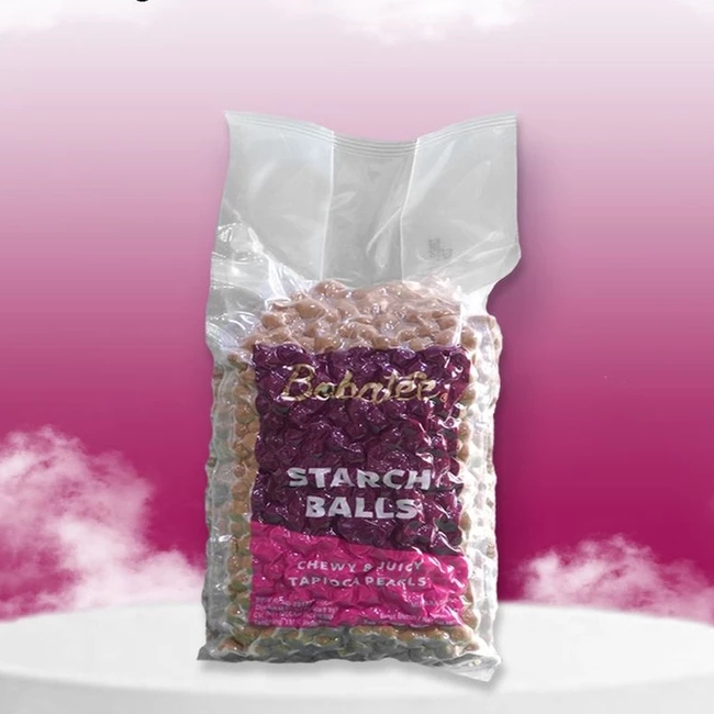 

Boba Pearl Starch Ball l Bobba Tapioca l Bubble Pearl Kemasan 1Kg