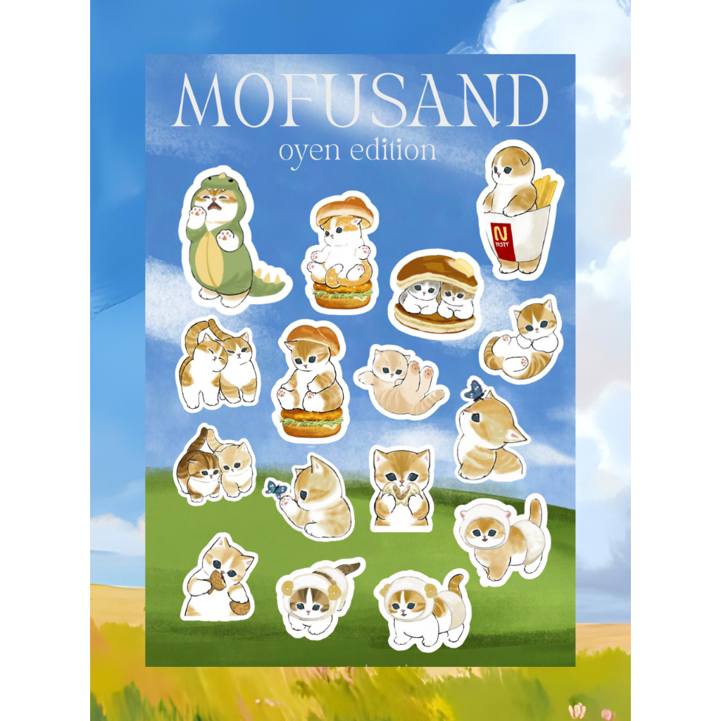 

Mofusand Sticker Aesthetic