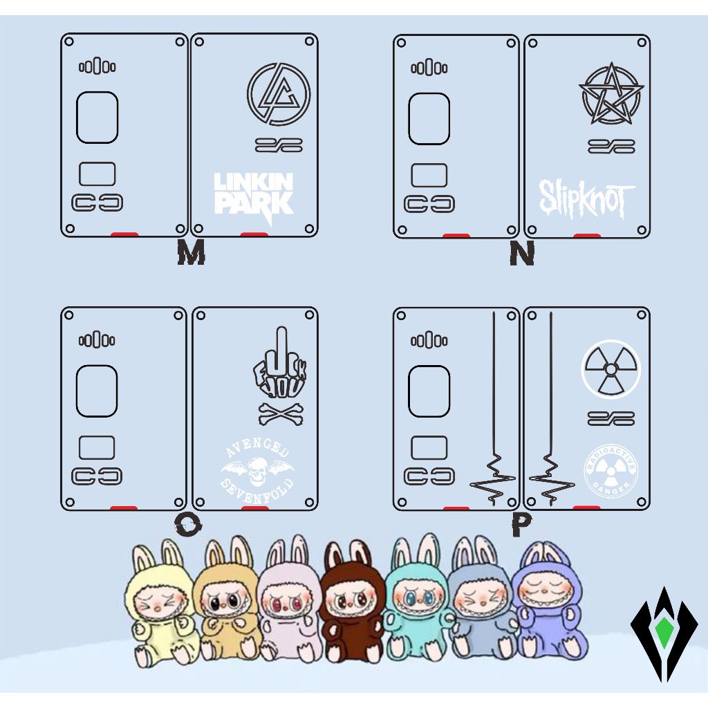 

Card Kombinasi Plse Collection Mini Akrilik