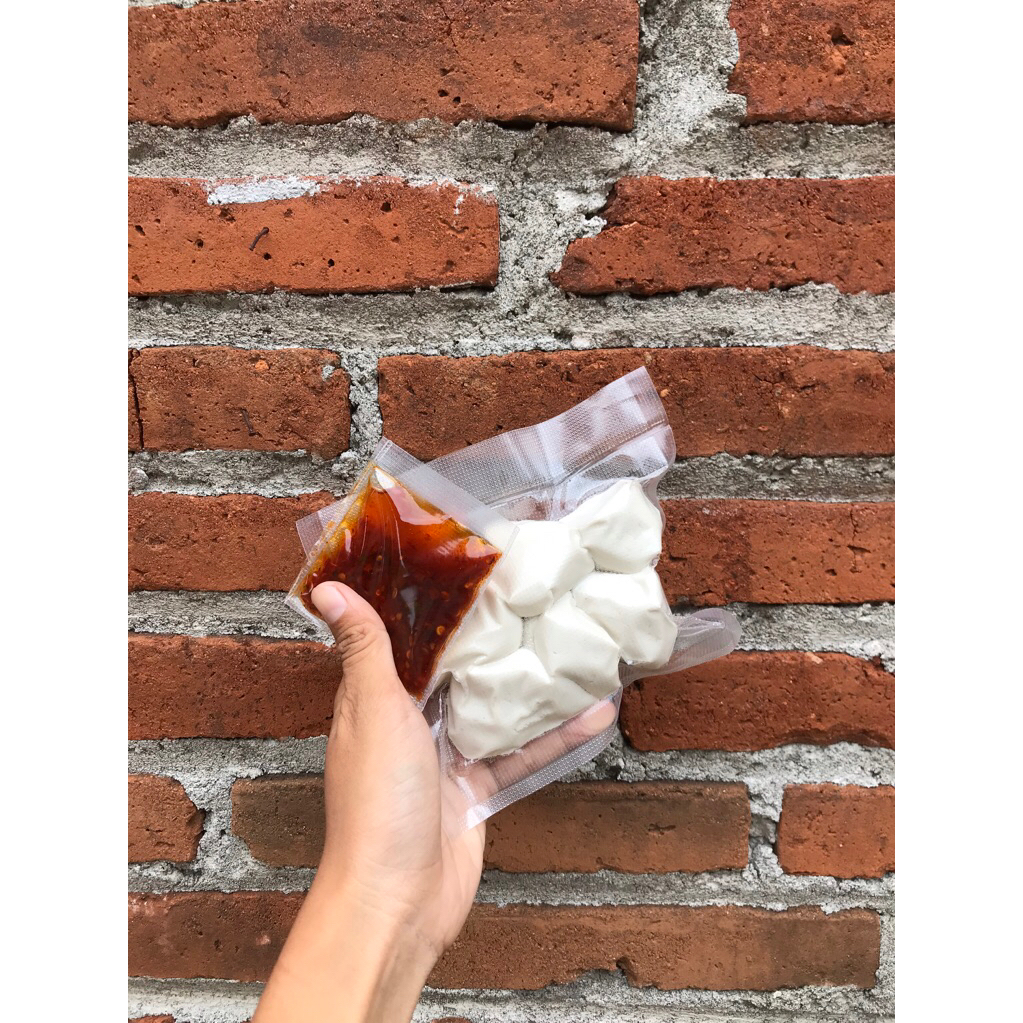 

Basreng chili oil bumbu tabur