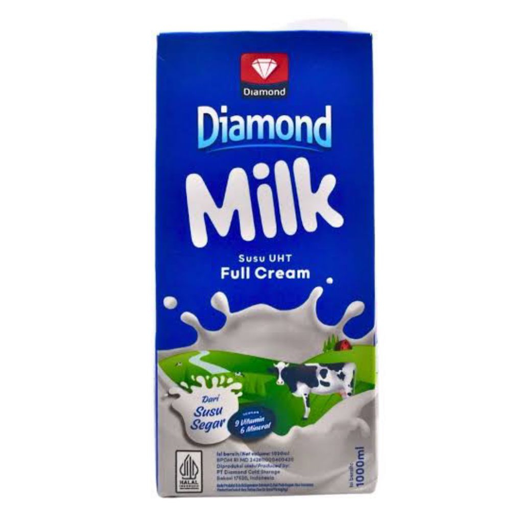 

UHT DIAMOND FULL CREAM 1LT