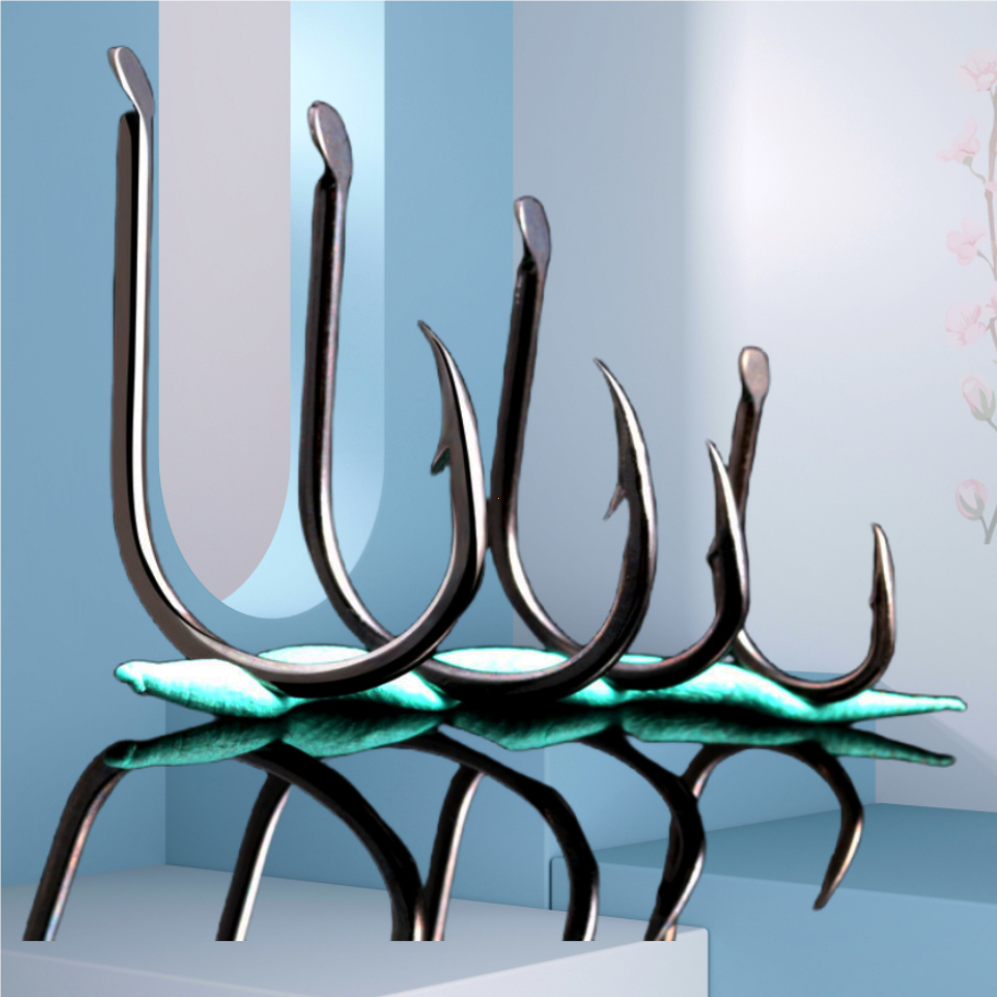 BingoLife Kail Karbon Jepang Kail Berduri Mata Pancing Kecil 1#~15# Ikan Mas Crucian Karper Japanese