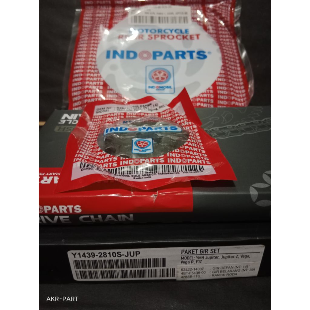 GEAR SET 5TP JUPITER, JUPITER Z, VEGA, VEGA R NEW, FIZ 100%ORIGINAL INDOPART