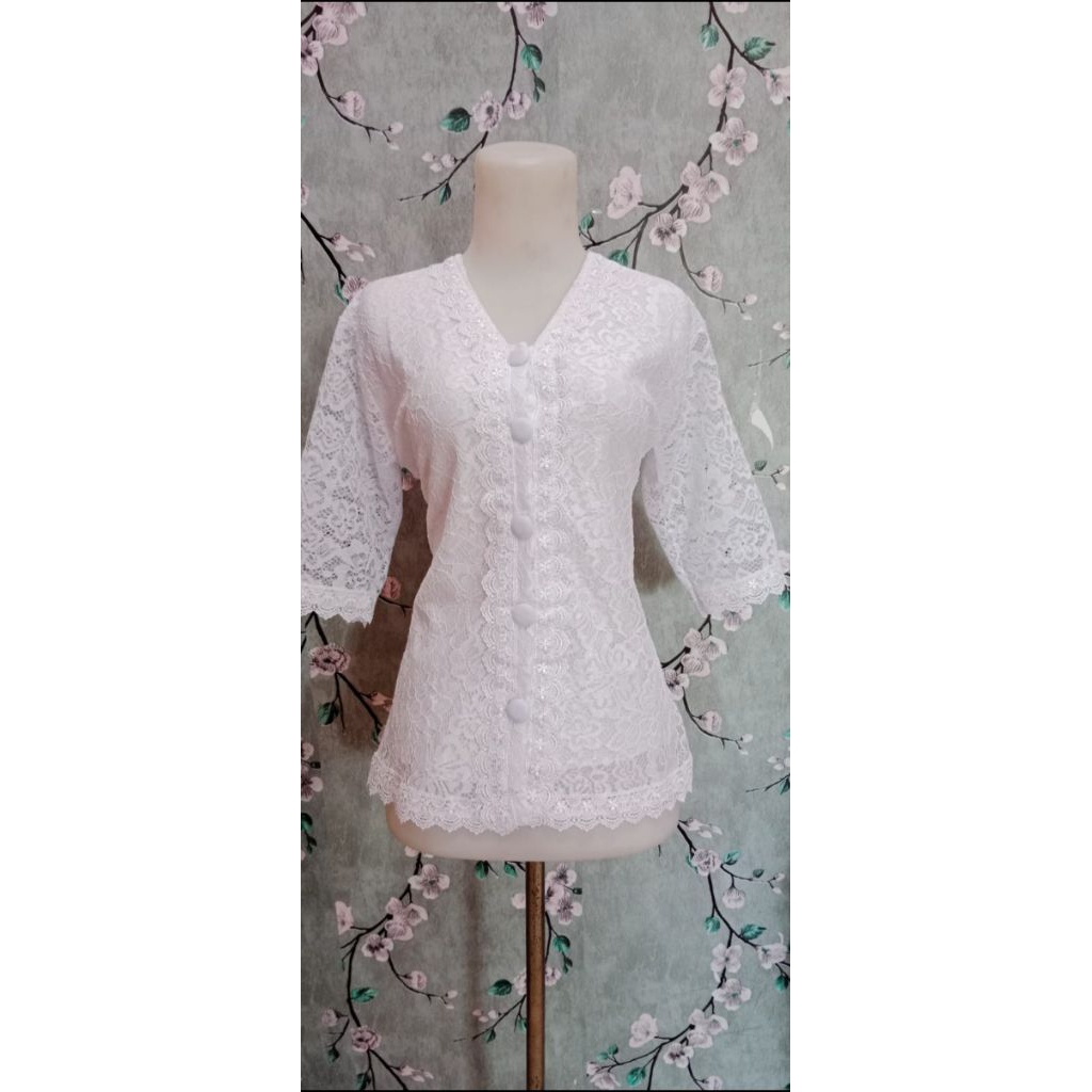 atasan kebaya kancing depan