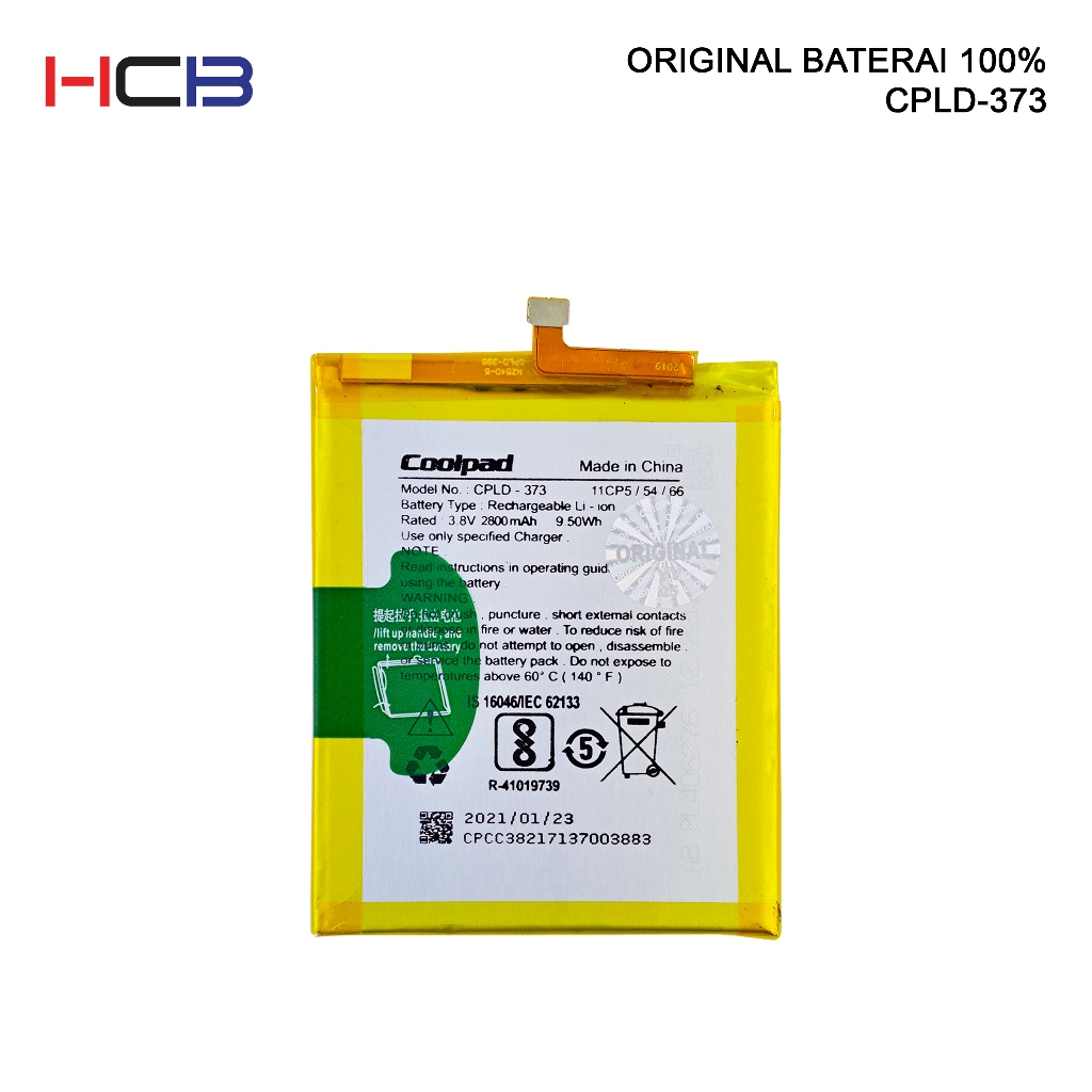 BATERAI COOLPAD CPLD373 COOLPAD MAX A8 / MAX LITE R108  ORIGINAL 100%