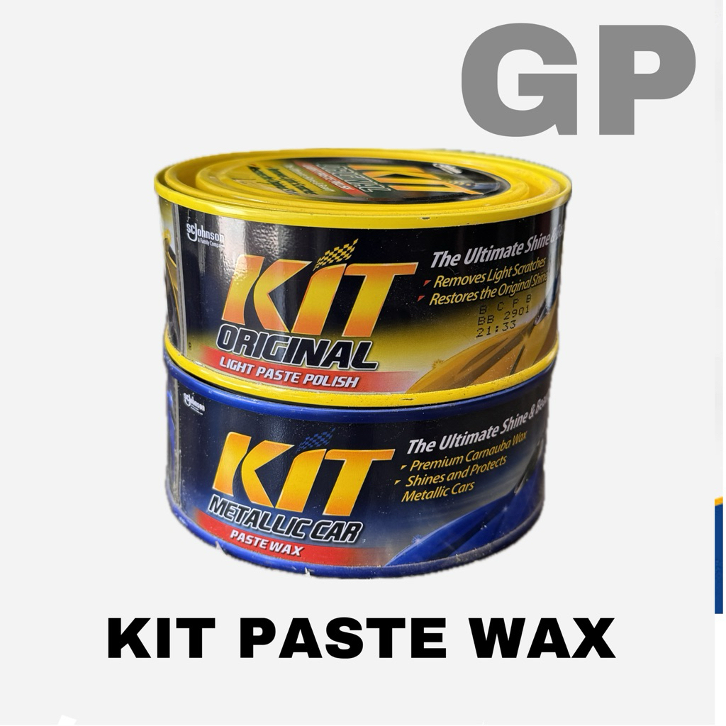 KIT Paste Wax - Biru - Kuning - Orange - Pengkilap - Poles
