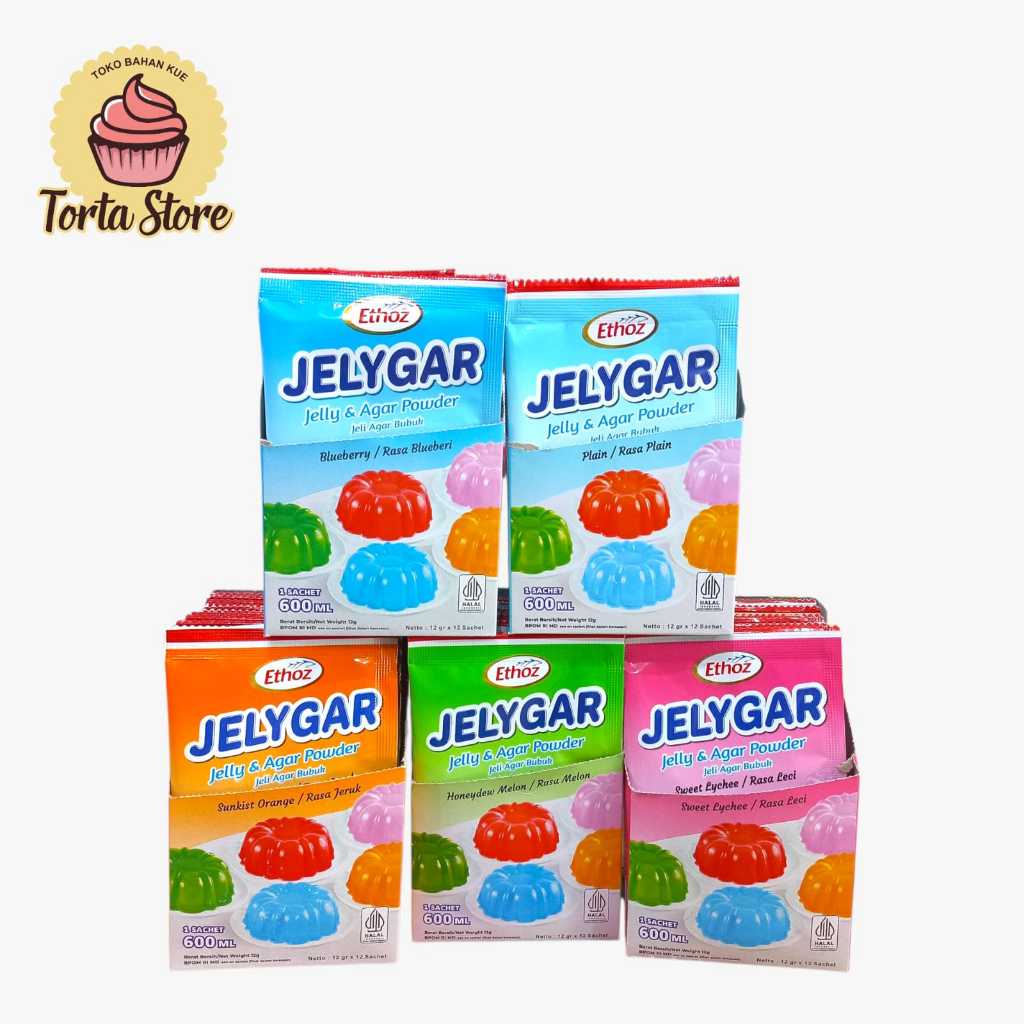 

Ethoz Jellygar Aneka Rasa 1box isi 12 pcs @12gr